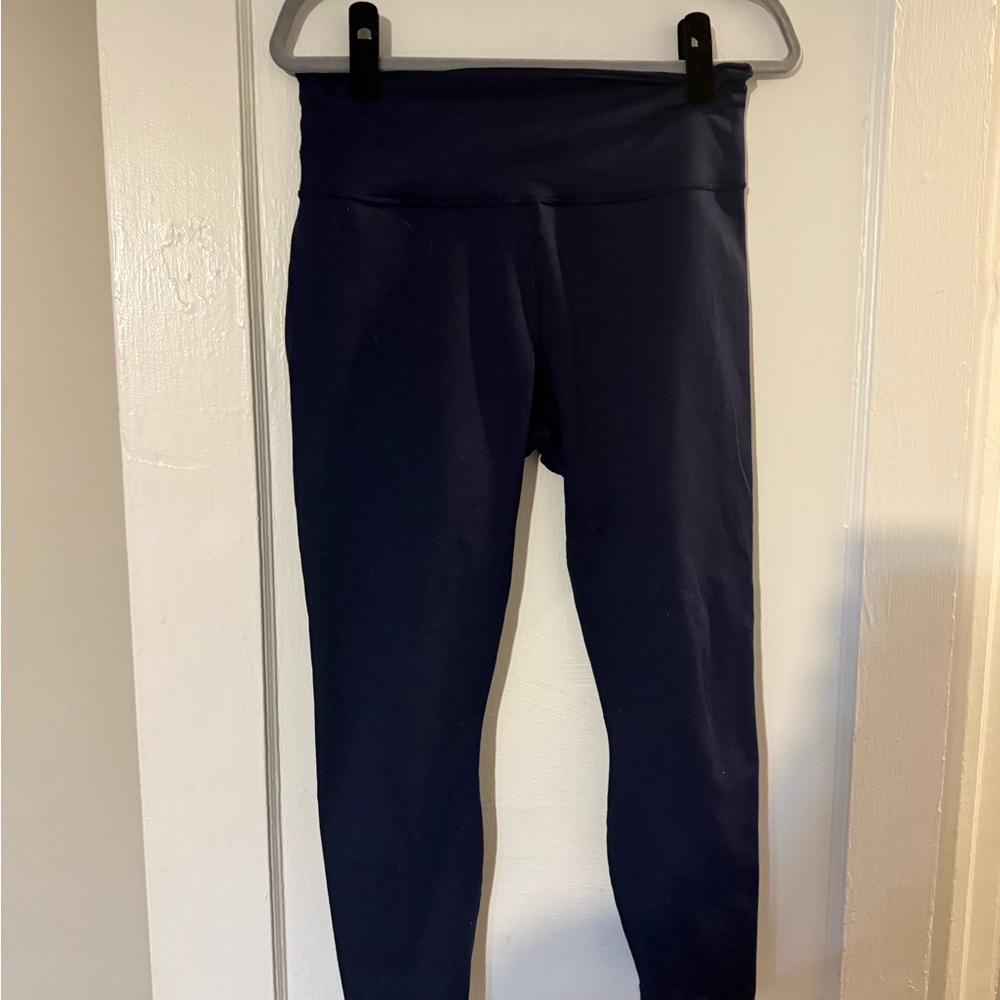 Fabletics Navy PowerHold Leggings